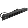 Блок розеток EXEGATE SERVERPRO PDU-19H603 AL-6S-EU2.5CU EX280828RUS
