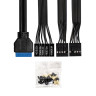 Корпус Minitower EXEGATE BAA-308MUC EX299077RUS