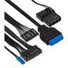 Корпус Minitower EXEGATE i3 SEA-NPX750 EX298756RUS