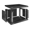 Шкаф телекоммуникационный EXEGATE EC-WM-6U.450.M.BLACK EX298617RUS